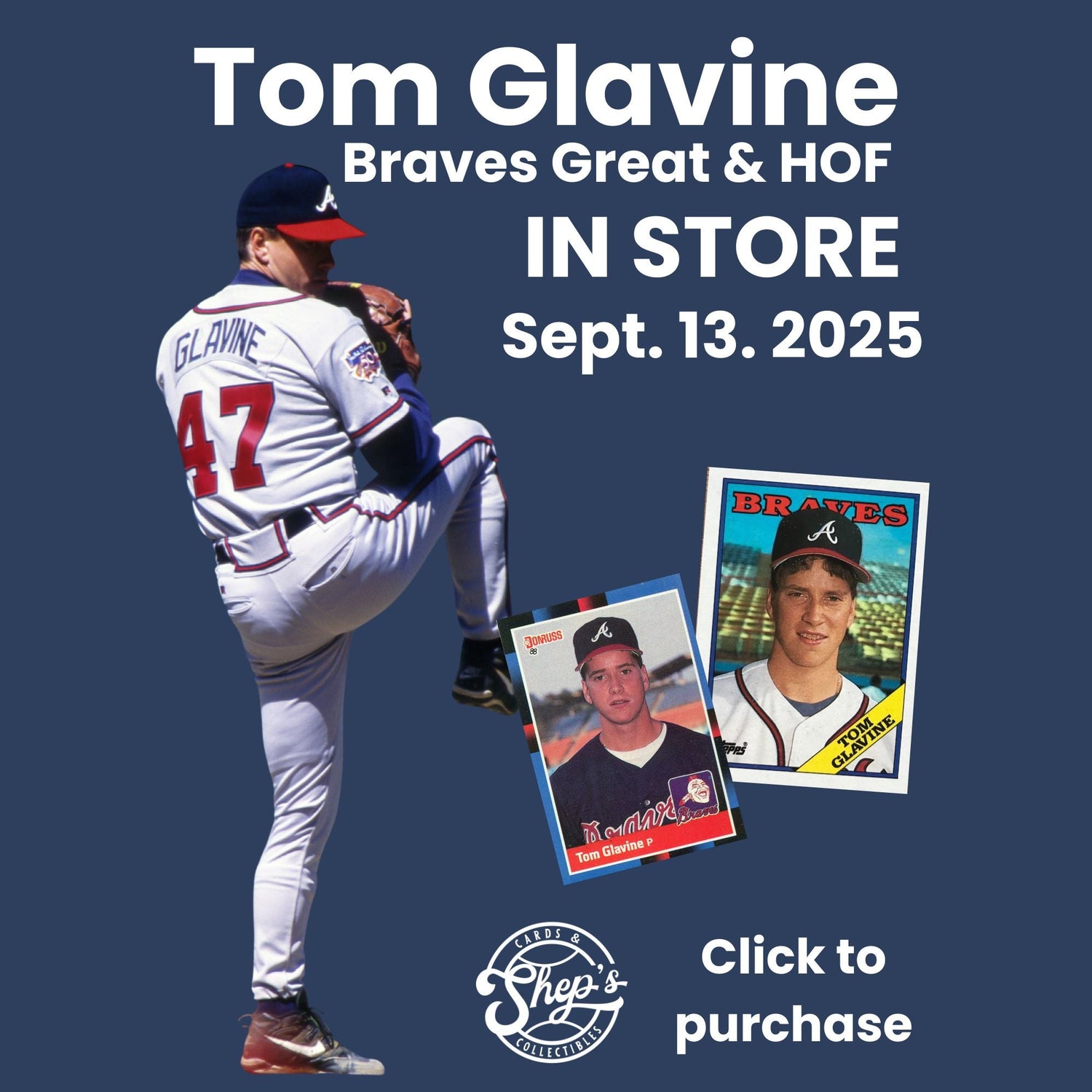 Tom Glavine In Store Signing